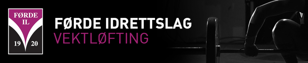 Førde IL - Vektløfting